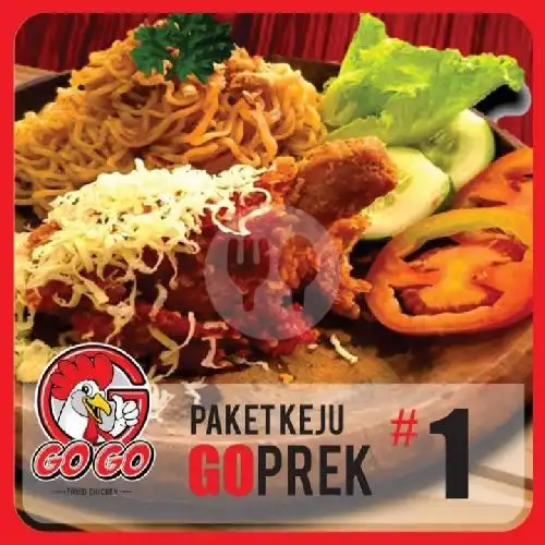 Gambar Makanan Gogo Fried Chicken Barito Geprek, Burger, Kebab, Denpasar 17