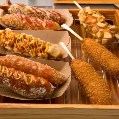 Korean Street Cheese Corndog