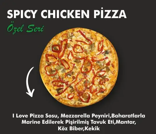 I Love Pizza'nin yemek ve ambiyans fotoğrafları 24