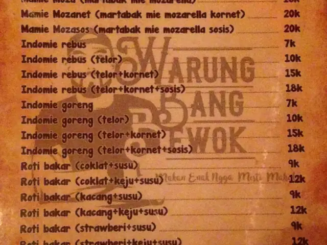 Gambar Makanan Warung Bang Bewok 1