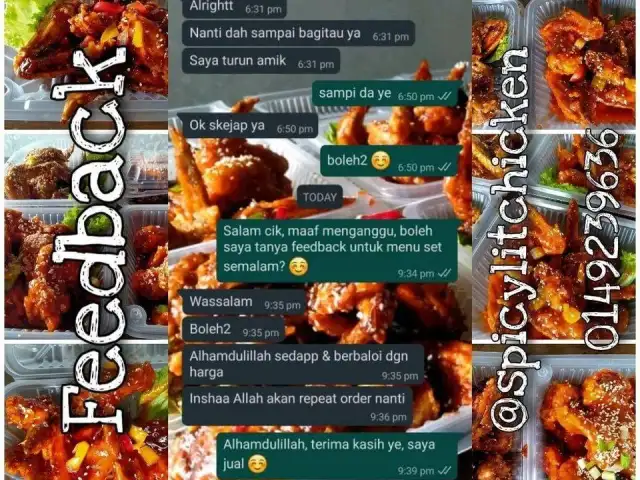 Spicy Lit Chicken Selangor Food Photo 4