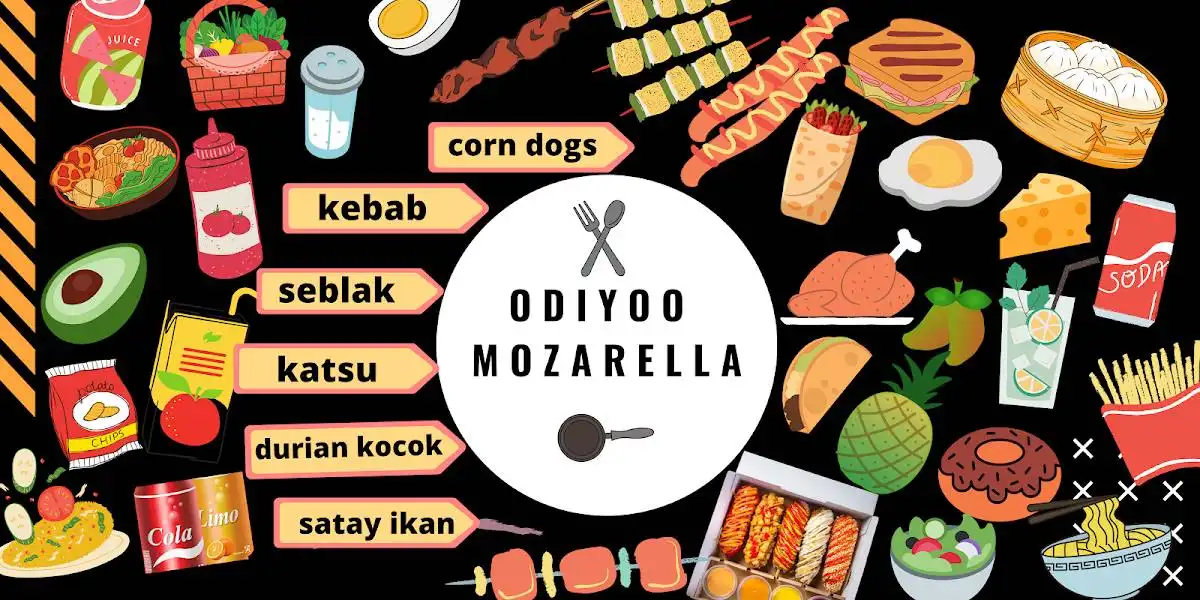 Odiyoo mozzarella street food