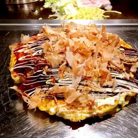 Gambar Makanan Okonomiyaki, Takoyaki dan Pisang Keju Abang Athar 18