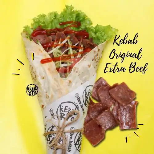 Gambar Makanan Kebab Bro Foresthree, Jalan Dr Abdul Rivai 4