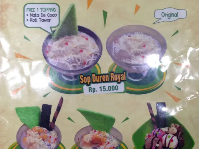 Gambar Makanan Sop Duren Royal 2