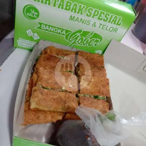 Gambar Makanan Martabak Bangka Gober Keramat, Senen 13