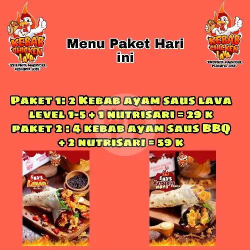 Gambar Makanan Kebab Chicken Lava Medan, Jalan pintu air IV no 178 9