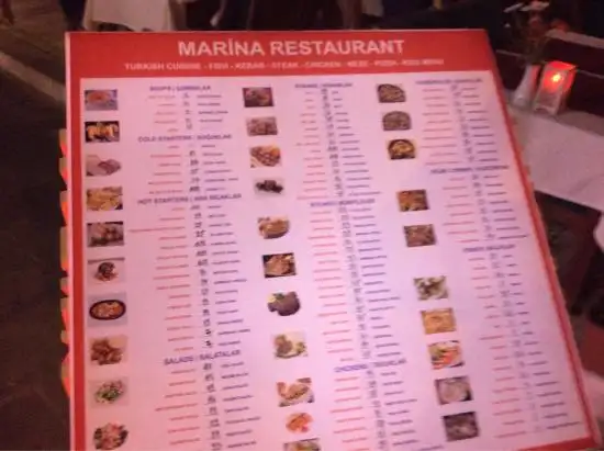 Marina Restaurant'nin yemek ve ambiyans fotoğrafları 25