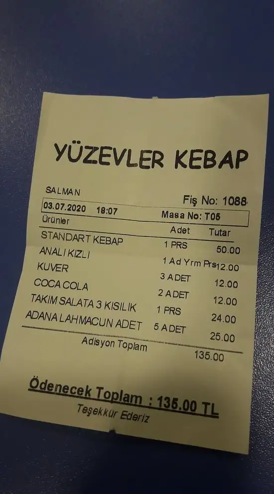 Yüzevler Kebap'nin yemek ve ambiyans fotoğrafları 18