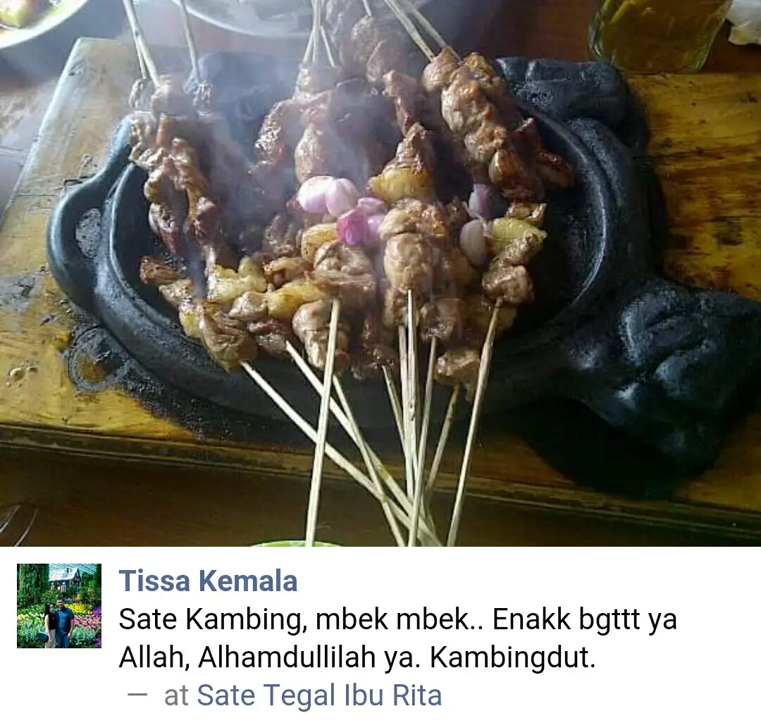 Pondok Sate Tegal Ibu Rita