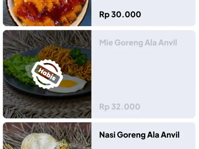 Gambar Makanan Kedai Anvil 19