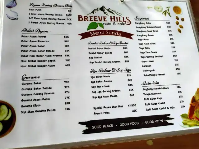 Gambar Makanan Breeve Hills Resto & Cafe 5
