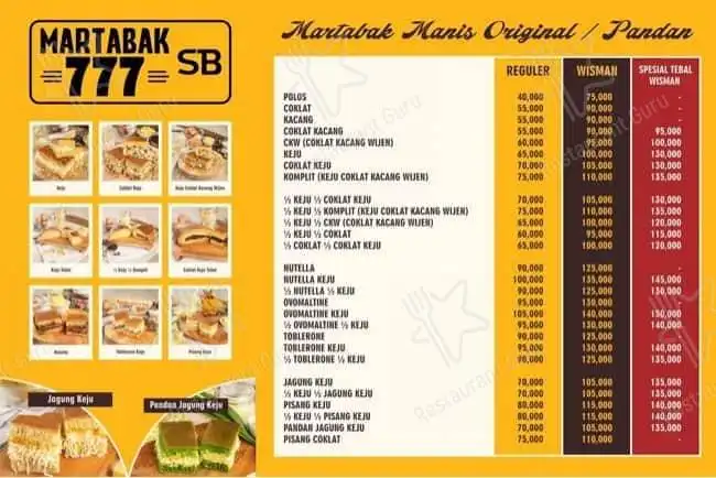 Gambar Makanan Martabak 777 SB Pandu Raya 3