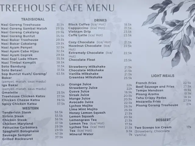 Gambar Makanan Tree House Cafe 16