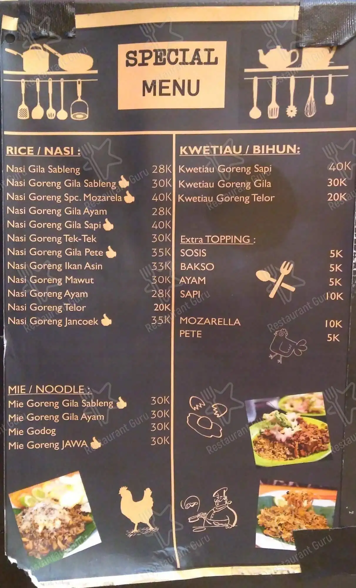 Nasi Goreng Gila Sableng - BOXX IN