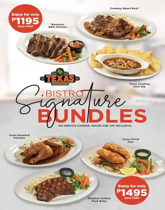 Texas Roadhouse menu price 20222023 near Uptown Place Mall in Taguig