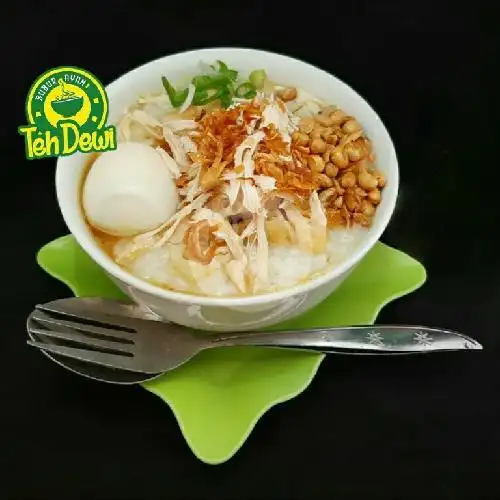 Gambar Makanan Bubur Ayam Sukabumi Teh Dewi, Manggala 1
