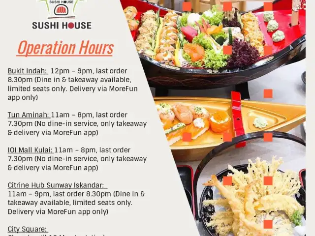 Sushi House Citrine Hub Sunway Iskandar Food Photo 2