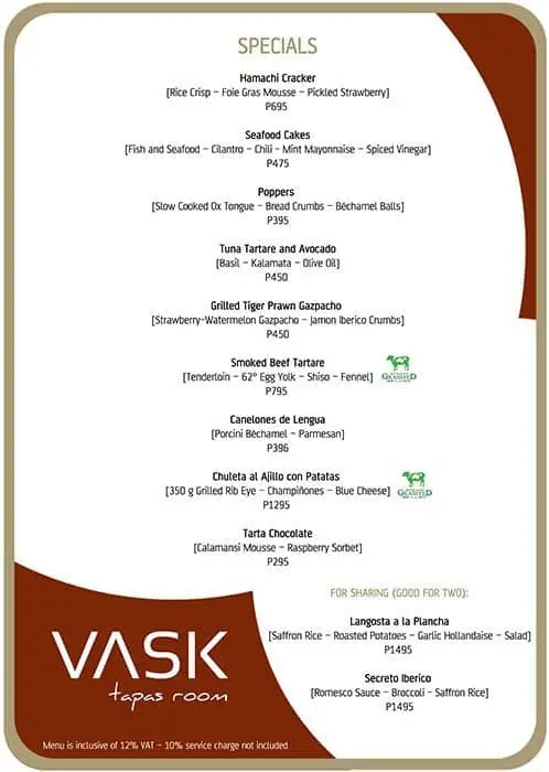 VASK Tapas Room Food Photo 1