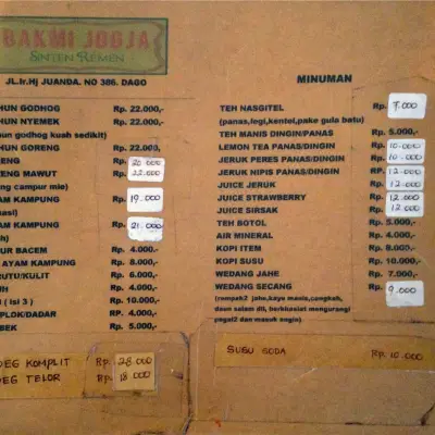 Bakmi Jogja