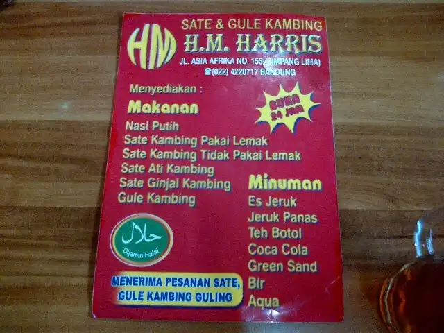 Gambar Makanan Sate & Gule Kambing H.M. Harris 3