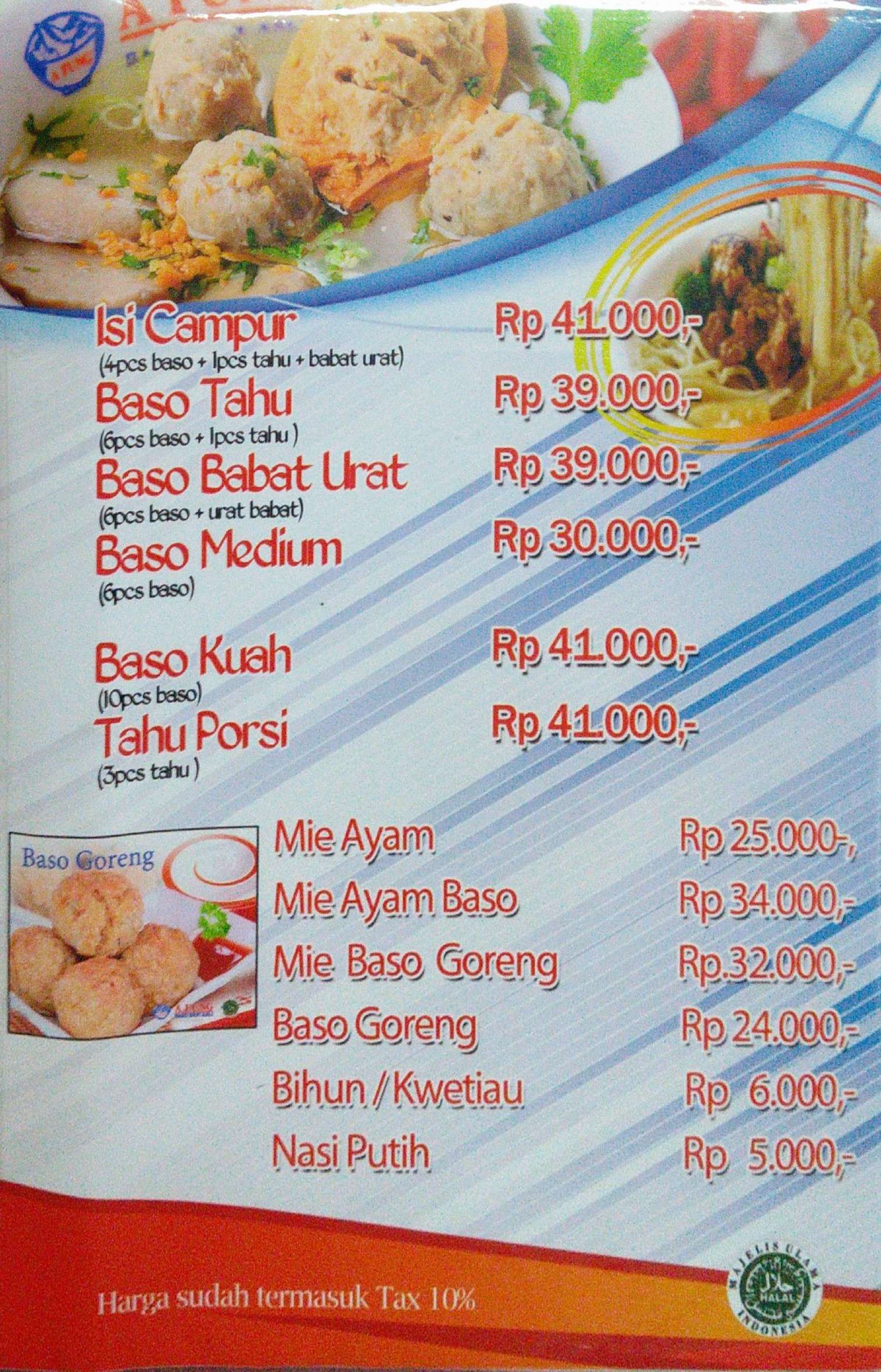 A Fung Baso Sapi Asli Terdekat Restoran Dan Tempat Makan Indonesia