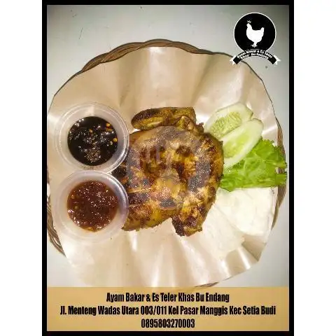 Gambar Makanan Ayam Bakar & Es Teler Khas Bu Endang (Pasar Rumput), Menteng Wadas Utara 16