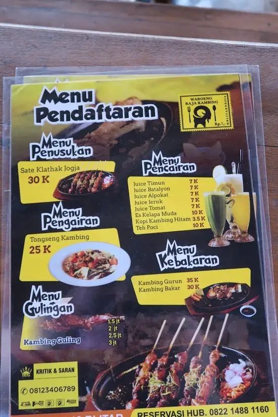 Gambar Makanan Warung Raja Kambing 3