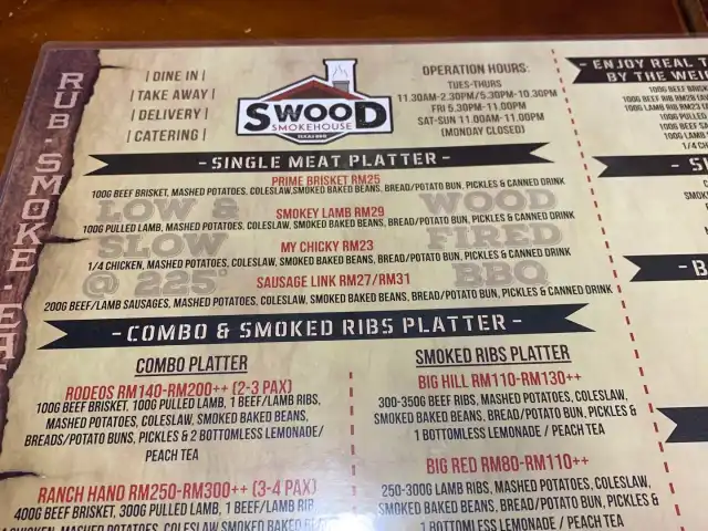 Swood Smokehouse Texas BBQ Food Photo 5