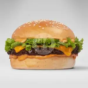 Gambar Makanan Burger Brader, Adam Malik Medan 7