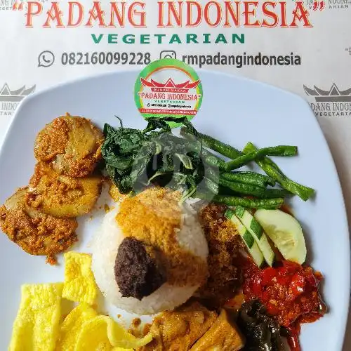 Gambar Makanan Rumah Makan Padang Indonesia Vegetarian, Komplek Cemara Asri 7