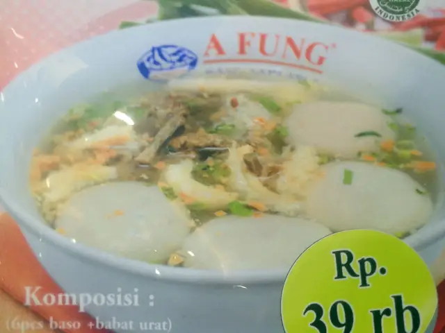 Gambar Makanan A Fung Baso Sapi Asli 5