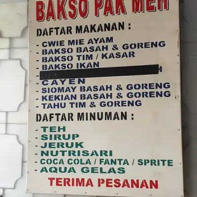 Bakso Pak Meh