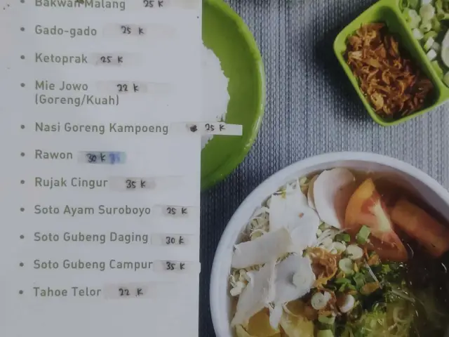 Gambar Makanan Pecel Pincuk Godong Ijo 3