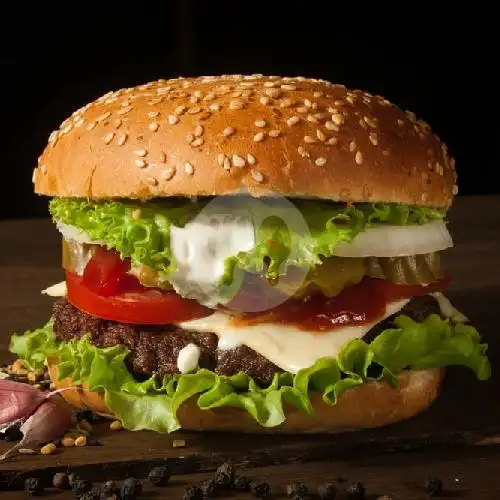 Gambar Makanan Zhafran Kebab (Kebab & Burger), Pajajaran, Way Halim 1