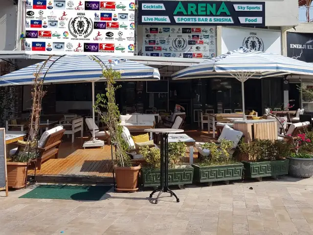 : Arena Sports Bar lounge & shisha'nin yemek ve ambiyans fotoğrafları 2