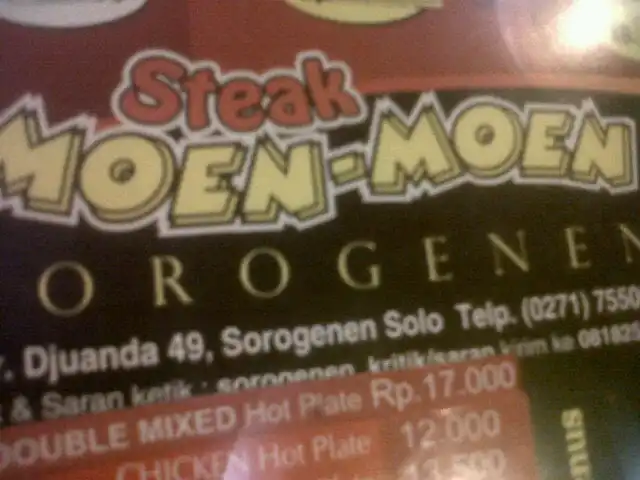 Gambar Makanan Steak Moen - Moen 13