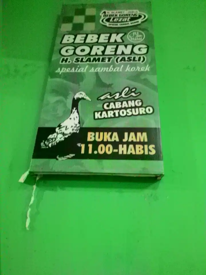 Bebek Goreng H.Slamet