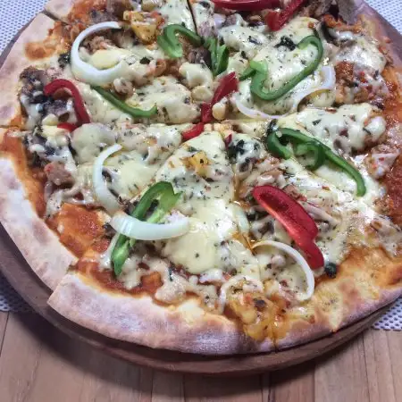 Gambar Makanan Gurita Pizza 3