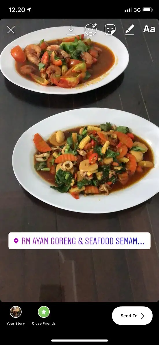 Gambar Makanan RM. Ayam Goreng Semampir 10