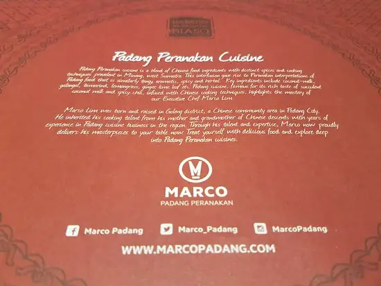 Gambar Makanan Marco Padang Peranakan 11