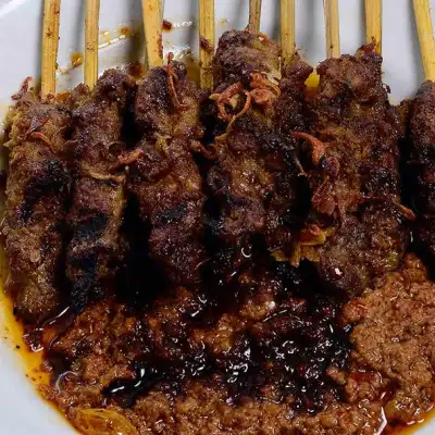 Sate H Rauf, Gunung Merapi