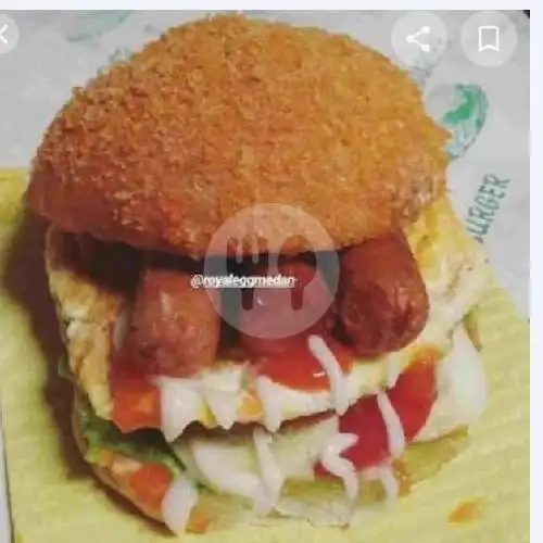 Gambar Makanan Burger Crispy Auliya, Medan Perjuangan 8