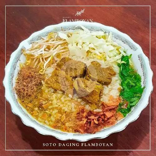 Gambar Makanan Warung Flamboyan Soto Ayam Kampung, Karangploso 14