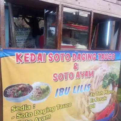 Kedai soto daging tauco ibu lilis