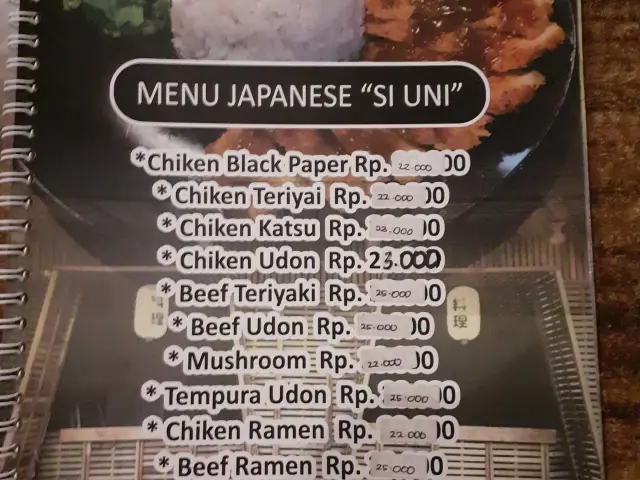 Japanese Food Si Uni