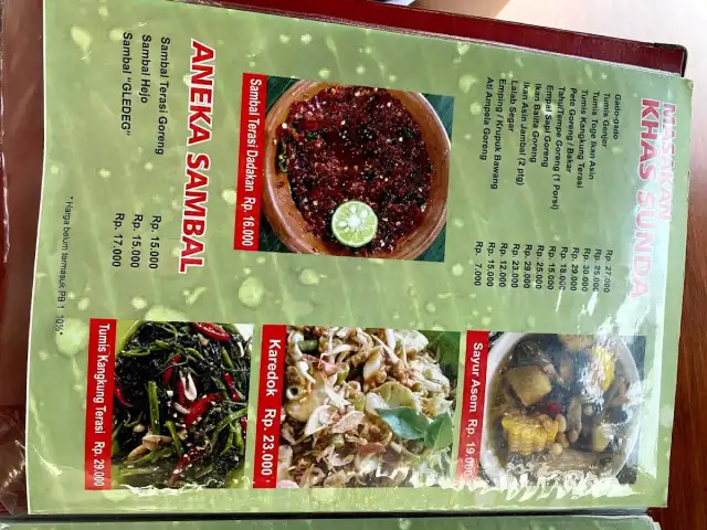 Gambar Makanan Restoran Sunda Alam Sari Deltamas 19