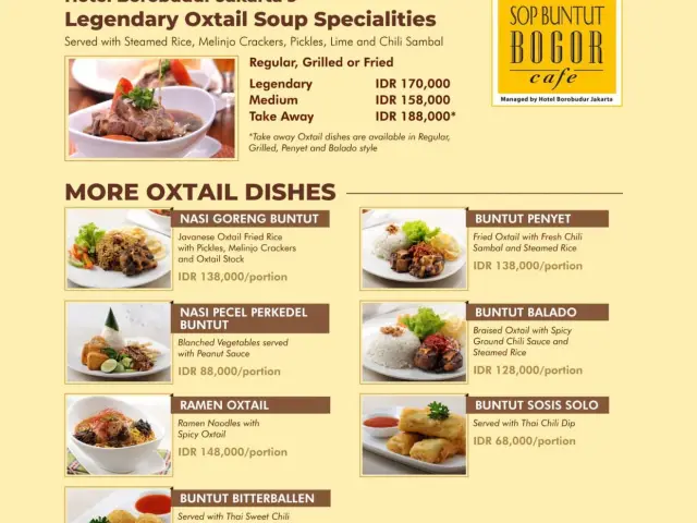 Gambar Makanan Sop Buntut Bogor Cafe 1