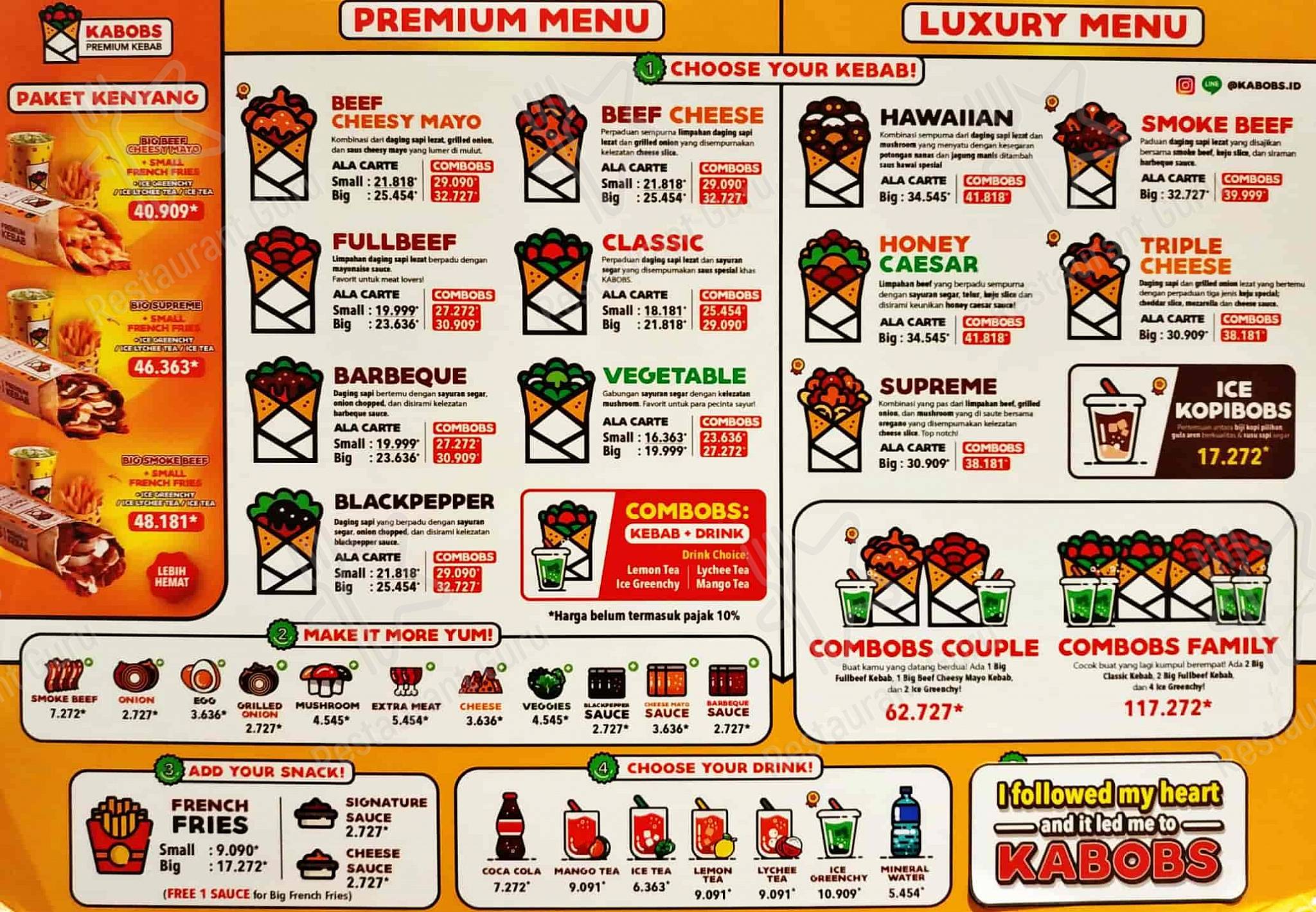 Kabobs Premium Kebab terdekat Restoran dan Tempat Makan Restaurant