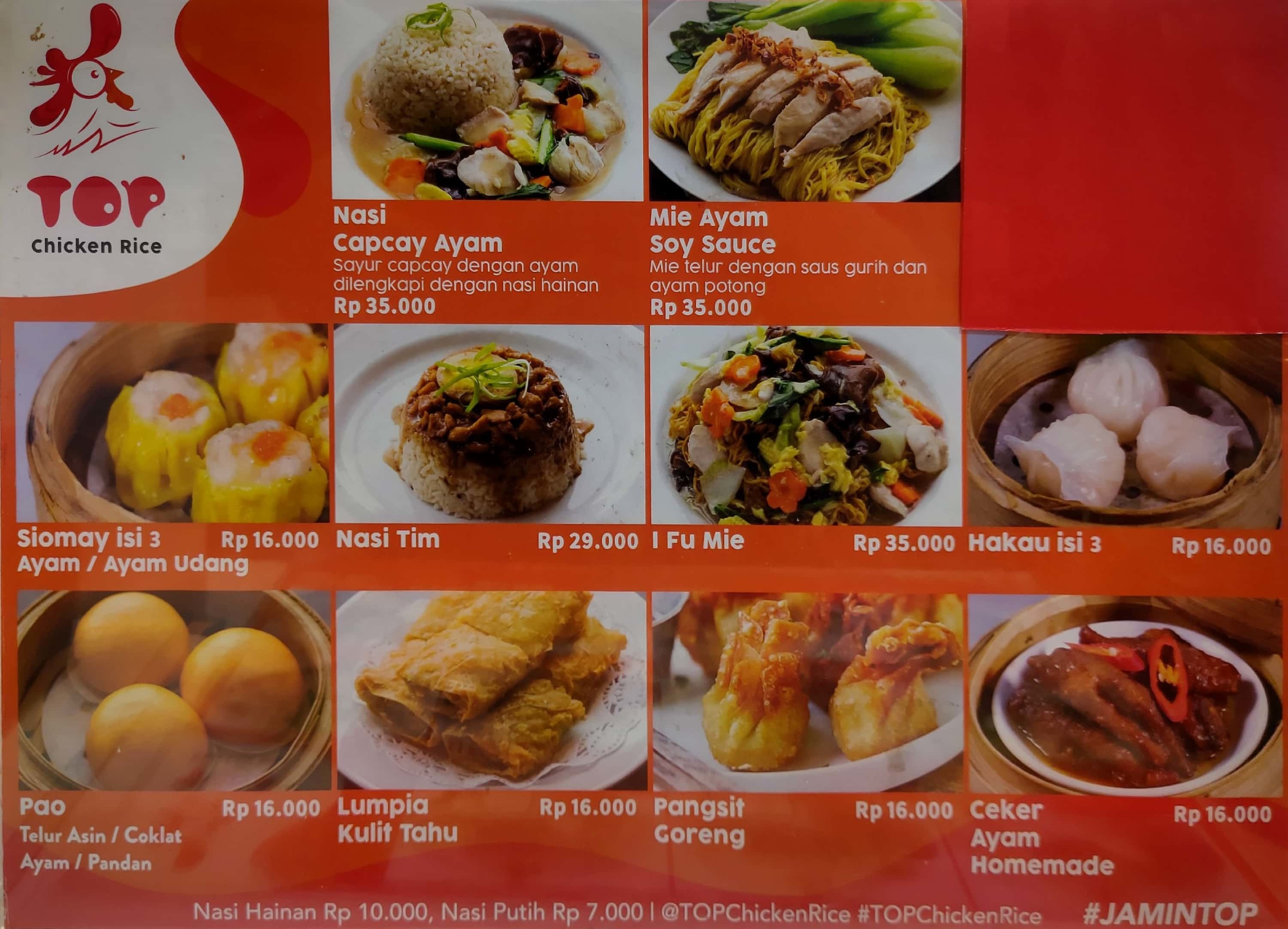 Top Chicken Rice terdekat Restoran dan Tempat Makan Chinese Food